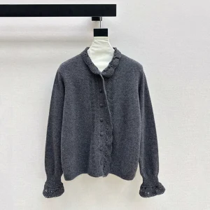 100% Wool Crochet Patchwork Women's Cardigan, Fashion Loose Commuter Hundred Knit Top Sweater 2026 Early Spring New Y2k - AliExpress Sweaters&Jumpers