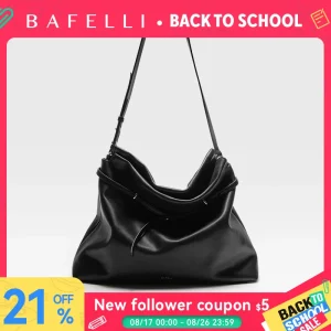 BAFELLI Underarm Tote Bag - Soft Travel Bag-Inspired Leather Crossbody for Women Compact Design Lightweight Shoulder Purse - AliExpress Women's Handbags