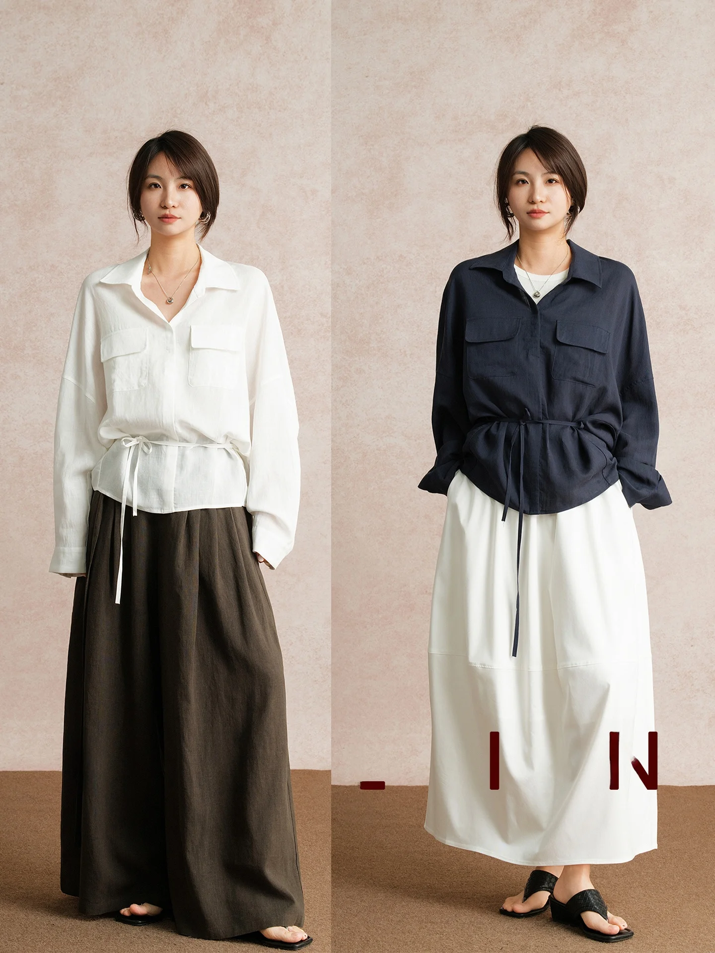 Belin French Sle Loose Fit Long Sve irt Women's Ele Linen irt with Belt Slimming Versatile Top - AliExpress Shirts & Blouses