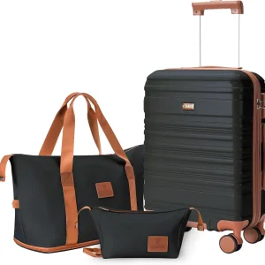 Airline Approved Carry-On Luggage Set: 22x14x9 PC Hardshell, Lightweight with TSA Locks and Quiet Spinner Wheels for Travel - AliExpress Travel Bags
