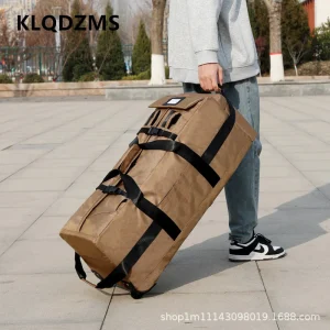 KLQDZMS Waterproof Luggage Bag Oxford Cloth Soft Trolley Bag Large Capacity Men's Shoulder Backpack Shipping Travel Bag Suitcase - AliExpress Travel Bags
