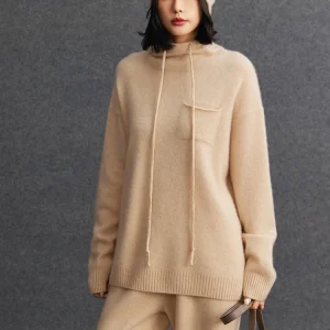 Women's 100% Cashmere Pullover Half High Collar Sweater Spring Autumn Soft Cosy Cashmere Knitwear Casual Loose Top Clothing - AliExpress Sweaters&Jumpers