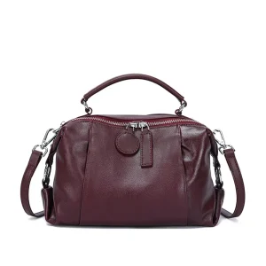 Women Natural Cow Genuine Leather Shoulder Bags Women Cowhide Bag Lady Soft Design Female Luxury Handbag Ladies High Quality - AliExpress Women's Handbags