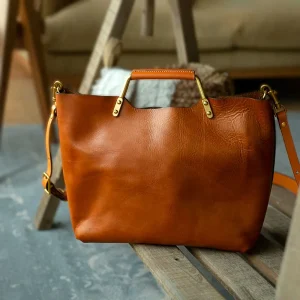 fashion designer luxury first layer vegetable tanned cowhide women handbag literary vintage luxury genuine leather shoulder bag - AliExpress Women's Handbags