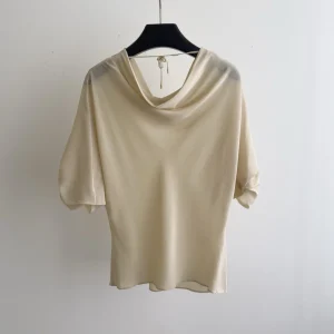 Women Summer New Tie Back Satin Blouse - AliExpress Shirts & Blouses