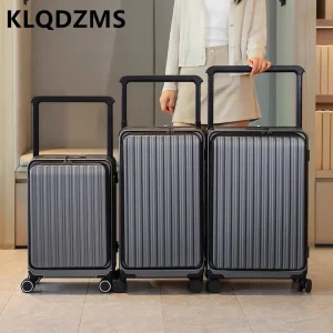 KLQDZMS 20"24"26 Inch Women's Carry-on Travel Luggage Cabin Suitcase ABS+PC Boarding Case Men's Sturdy and Durable Trolley Case - AliExpress Luggage