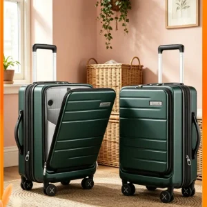 Expandable Carry On Luggage 20 Inch Front Opening, Airline Approved Polycarbonate Hard Shell Suitcase For Women Men, Lightweight For Vacation - AliExpress Luggage