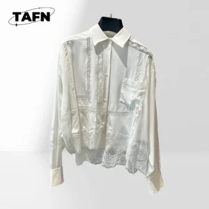 Women's Striped Button Shirt Loose Fit Long Sleeve Blouse  Ladies Soft Cotton Shirt Oversized Relaxed Fit Blouse AK0601 - AliExpress Shirts & Blouses