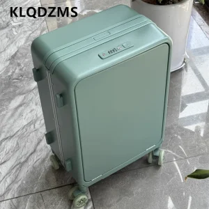 KLQDZMS Men's Suitcase 20"24 Inch Trolley Case ABS+PC Boarding Case Trolley Style Travel Bag Women's with Wheels Rolling Luggage - AliExpress Luggage