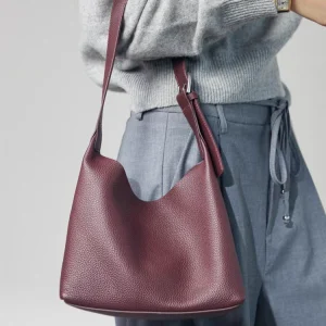 GENGWO Fashion Simple Genuine Leather Women Tote BagHandbag Real Soft Leather Lady Underarm Shoulder Crossbody Bag - AliExpress Women's Handbags