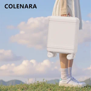 COLENARA Handheld Travel Suitcase 18 Inches ABS + PC Boarding Box Women's Trolley Case Men's Password Box Rolling Luggage - AliExpress Luggage