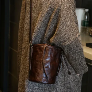 Vintage handmade high quality genuine leather ladies shoulder bag outdoor travel luxury real cow leather women's crossbody bag - AliExpress Women's Handbags