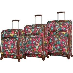 3-Piece Expandable Spinner Luggage Set for Women - AliExpress Luggage