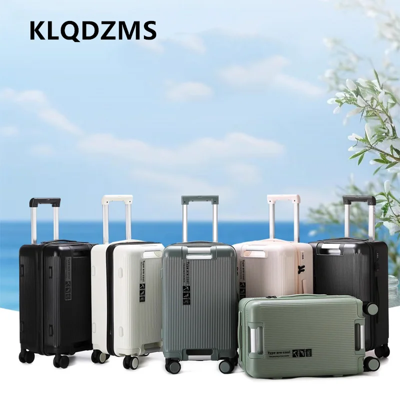 KLQDZMS New 20"22"24"26 Inch Suitcase Large Capacity Trolley Case PC Boarding Box Men and Women Universal Rolling Luggage - AliExpress Luggage