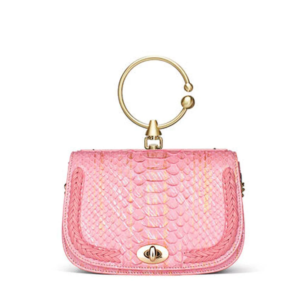 gete new arrival Python skin Female bag handbag new single shoulder bag female chain package - AliExpress Women's Handbags