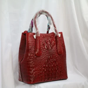 Fashion Luxury Retro Crocodile Pattern Genuine Leather Women BagHandbag Unique Real Leather Lady Tote Shoulder Crossbody Bag - AliExpress Women's Handbags