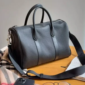 Black Fashion Simple Boston Pillow Bag Genuine Leather Women Tote BagHandbag Real Leather Lady Shoulder Crossbody Bag Big - AliExpress Women's Handbags