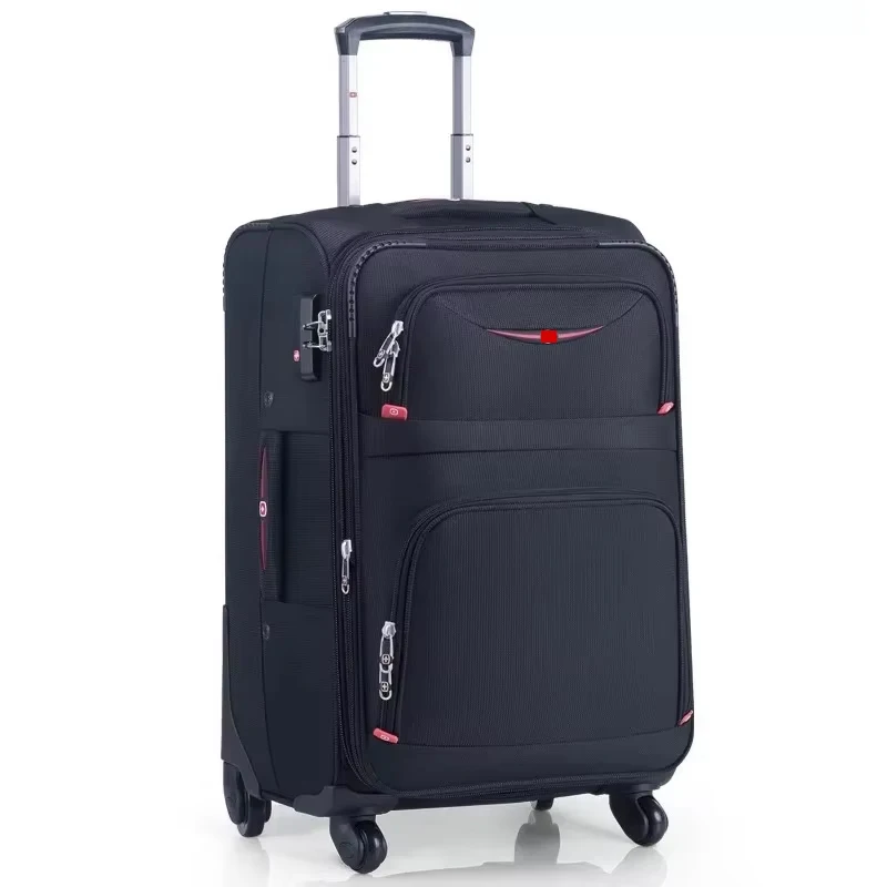 New students Waterproof Oxford Rolling Luggage spinner brand carry-ons Trolley Suitcase Women&Men Travel Suitcase With Wheelss - AliExpress Luggage