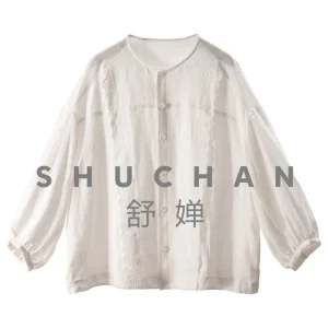 European Standard Linen Loose Cotton Hollow Lace Drawstring Shirt Women 03M7 Blusas Femininas Com Frete Gratis - AliExpress Shirts & Blouses