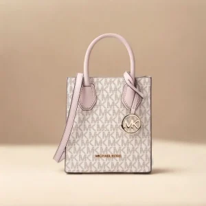 Michael Kors Mercer Ultra Small Pvc Presbyterian With Leather Women'S Hand-Held Crossbody Shopping Bag - AliExpress Women's Handbags