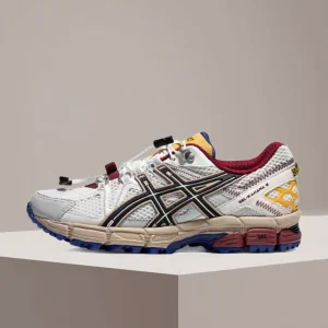 ASICS Gel-Kahana 8 FL Low-Top Running Shoes White/Black/Yellow Comfort Style Breathable Sole for Women Fit Colorway 1012B634-100 - AliExpress Sneakers
