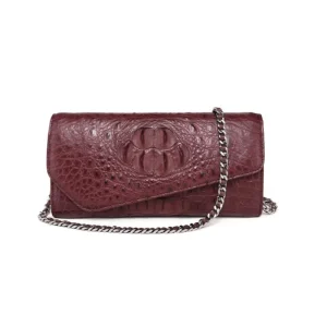 hongzhiyan Spot new casual solid color small square one shoulder crocodile women chain bag - AliExpress Women's Handbags