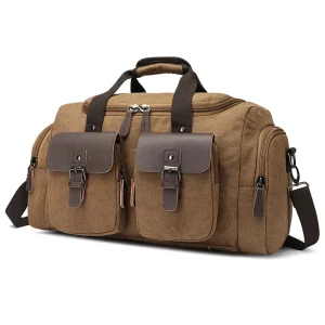 Luggage Waterproof Single Shoulder Crossbody Handbag Large Capacity Wear-resistant Microfiber Canvas Carry-on Duffle Bag - AliExpress Travel Bags