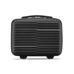14 Inch Zipper Makeup Box Black/Pink/Blue/White/Red Women/Men Travel Suitcase Luggage Compressive Material - AliExpress Luggage