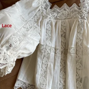 Heidd Gentle Wave Collar Embroidered Loose Shirt Women's Skin-friendly Breathable Long Sleeve Cotton Spring 2026 - AliExpress Shirts & Blouses