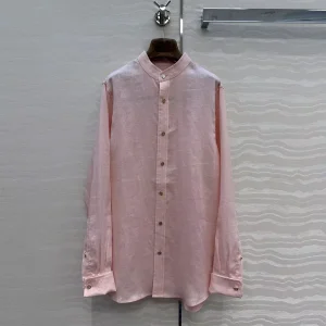 Old Moeny Style Vintage 100% Linen Shirt Women O-neck Long Sleeve Metal Buttons Solid Color Loose Long Blouse Office Wear - AliExpress Shirts & Blouses