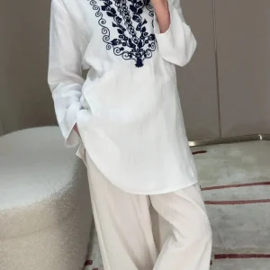 2026 Spring/Summer Women's Casual Linen Shirt — Resort-Style Fashion: Versatile, Elegant, Flattering, and Chic Design - AliExpress Shirts & Blouses