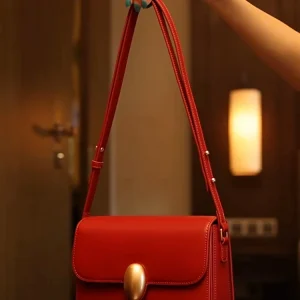 New Fashion Simple Lock Genuine Leather Women Box BagHandbag Real Leather Lady Tote Shoulder Underarm Crossbody Bag 2025 - AliExpress Women's Handbags