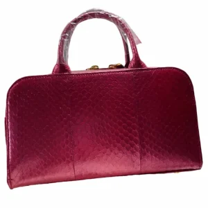 Luxury Elegant Ladies Real Snakeskin Bag Wine Red Natural Leather Totes Women Banquet Party Handbag High Quality Bowling Bags - AliExpress Women's Handbags