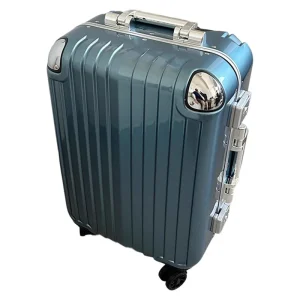 Bright Colors 20" Aluminum Frame PC Suitcase - Silent Spinner Wheels Luggage for Men & Women Lightweight Cabin Carry-On - AliExpress Luggage