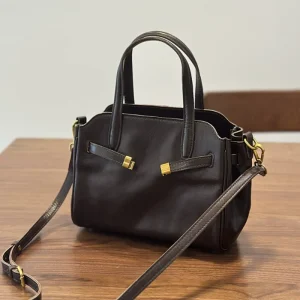 2026 new leather women's bag tide Europe and America fashion first layer cowhide bag Boston single shoulder handbag for women - AliExpress Women's Handbags