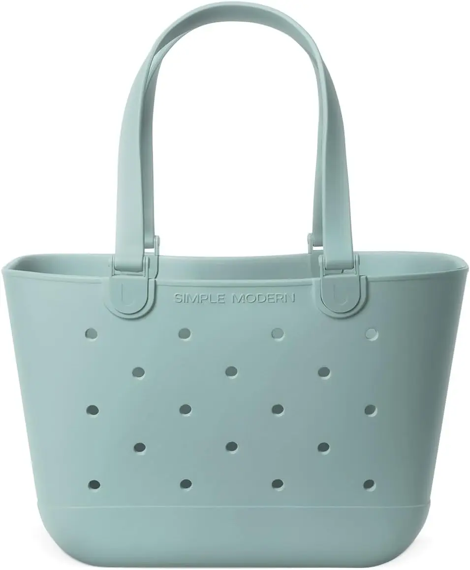 Large Waterproof Beach Tote with Zipper Pocket for Travel, Pool, and Sports | Lightweight EVA Material - AliExpress Travel Bags