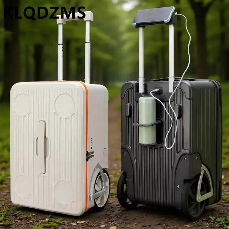 KLQDZMS 20"24 Inch High Capacity Trolley Case Women Boarding Box Student Password Box ABS+PC Luggage With Wheel Suitcase - AliExpress Luggage