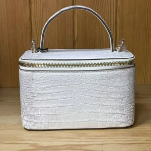 Large Crocodile Leather Women's Small Square Bag Genuine Leather Chain Shoulder Crossbody Bag Wax Thread Hand Sewn Lady Bag 45 - AliExpress Women's Handbags