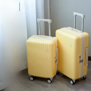 Large Capacity Luggage Carryon Suitcase Handbag Women's Fashionable Korean Style with Four-Way Wheels Password Lock - AliExpress Luggage