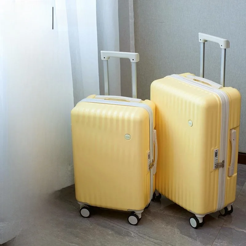Large Capacity Luggage Carryon Suitcase Handbag Women's Fashionable Korean Style with Four-Way Wheels Password Lock - AliExpress Luggage