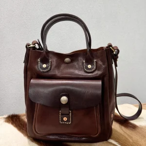 fashion vintage designer handmade genuine leather women multifunctional handbags luxury real cow leather shoulder crossbody bag - AliExpress Women's Handbags