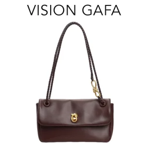 2025 New Layered Sheepskin Handbag Woven Rope Buckle Design Single Shoulder Underarm Crossbody Bag Genuine Leather Women's Bag - AliExpress Women's Handbags