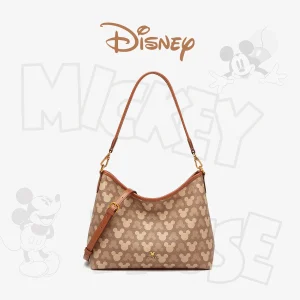 Genuine Disney Purses And Handbags Original Case Mickey Print Series Retro Shoulder Bag Women Large Capacity Handbag 309 - AliExpress Women's Handbags
