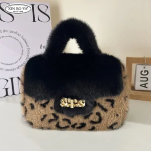 Designer Woman Bags Women's Mink Bags for Woman 2026 New Luxury Fur Handbag Women Shoulder Bag Purses Female Top-handle Bags - AliExpress Travel Bags