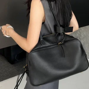 Office Lady Soft Genuine Leather Bag Large Capacity Shopping Bag Cowskin Fashion Female Single Shoulder Bags Casual Tote Handbag - AliExpress Women's Handbags