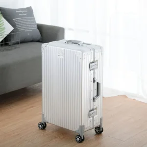 Aluminum Magnesium Alloy Luggage 20 Inch Cabin Size Spinner Wheels Combination Lock Women Carry on Luggage with Wheels - AliExpress Luggage