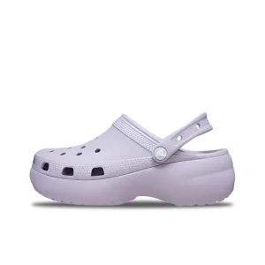 Crocs Classic Platform Clog Women's Mist Purple Clogs – Soft Springy Slip-On, Perforated & Lightweight 4.1cm 206750-5PS - AliExpress Sneakers