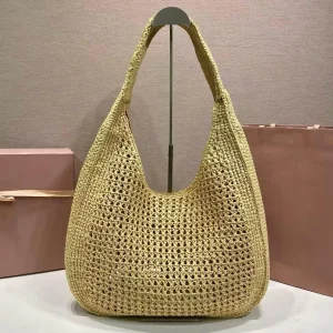 New Handmade Lafite Crescent Woven Grass Bag Single Shoulder Handheld Underarm Casual Versatile Saudi Vacation Bag - AliExpress Women's Handbags