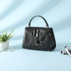 2025 Crocodile Leather Women's Bag Fashion Lady Handbag Genuine Leather Crossbody Bag Women's Versatile Small Square Bag 45 - AliExpress Women's Handbags