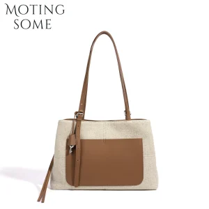 MOTINGSOME Summer Bag Luxury Denim Fabric Handbag Woman Shoulder Oversized Tote 2026 New in Commuting Large Underarm Bags Purse - AliExpress Women's Handbags